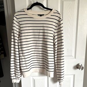 Striped Long Sleeve sweat shirt